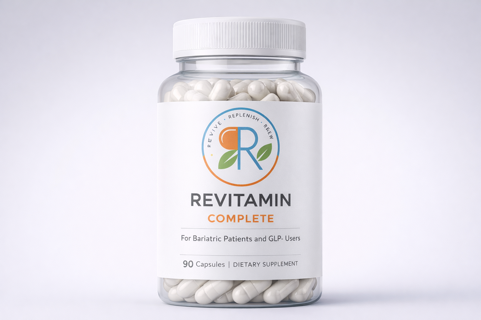 Revitamin Complete – Bariatric & GLP1-1 Support (60 capsules per bottle)